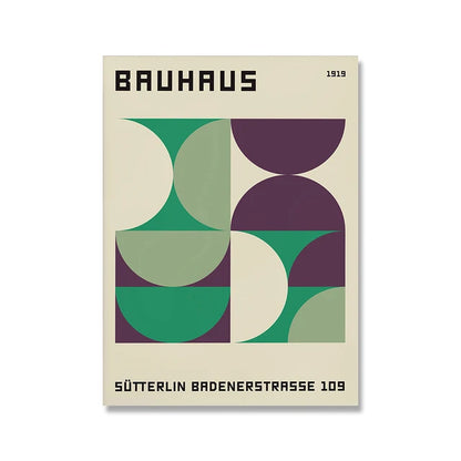 Plakat Bauhaus | Minimalistyczny Design na Płótnie 0,5 kg 14