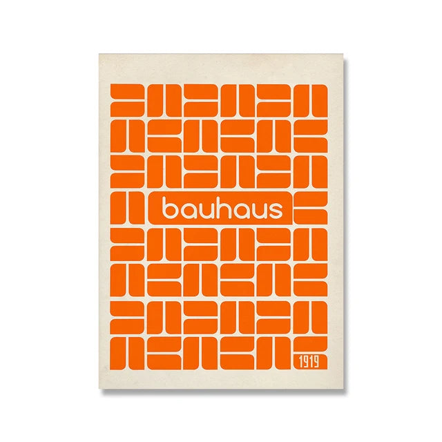 Plakat Bauhaus | Minimalistyczny Design na Płótnie 0,5 kg 15