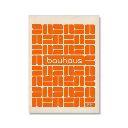 Plakat Bauhaus | Minimalistyczny Design na Płótnie 0,5 kg 15
