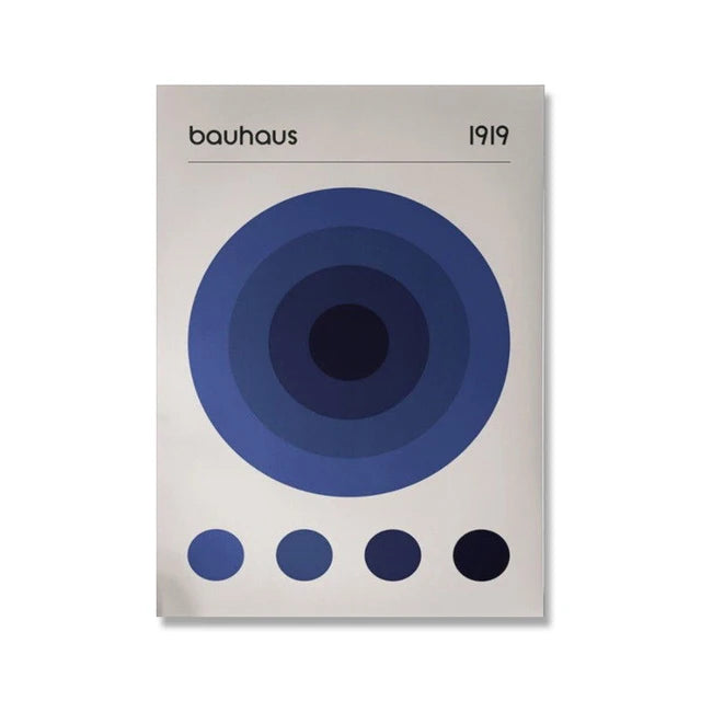 Plakat Bauhaus | Minimalistyczny Design na Płótnie 0,5 kg 16