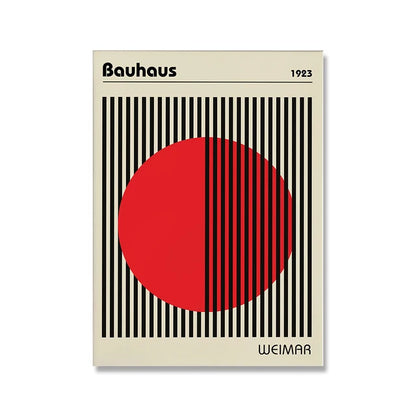 Plakat Bauhaus | Minimalistyczny Design na Płótnie 0,5 kg 18