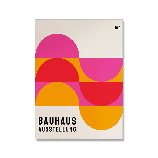 Plakat Bauhaus | Minimalistyczny Design na Płótnie 0,5 kg 20