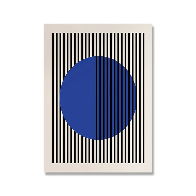 Plakat Bauhaus | Minimalistyczny Design na Płótnie 0,5 kg 21