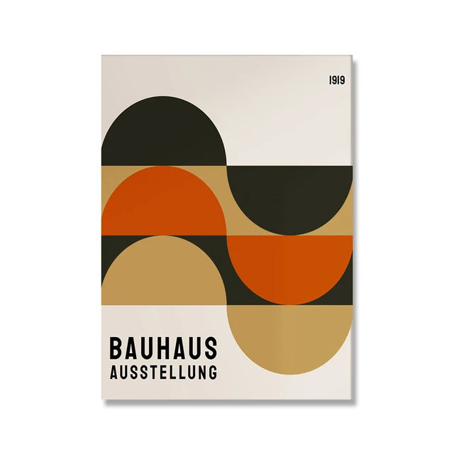 Plakat Bauhaus | Minimalistyczny Design na Płótnie 0,5 kg 24