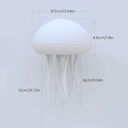 Pływająca Lampa Meduza z 72 Kolorami | Interaktywne Oświetlenie LED z Tańczącymi Mackami 7