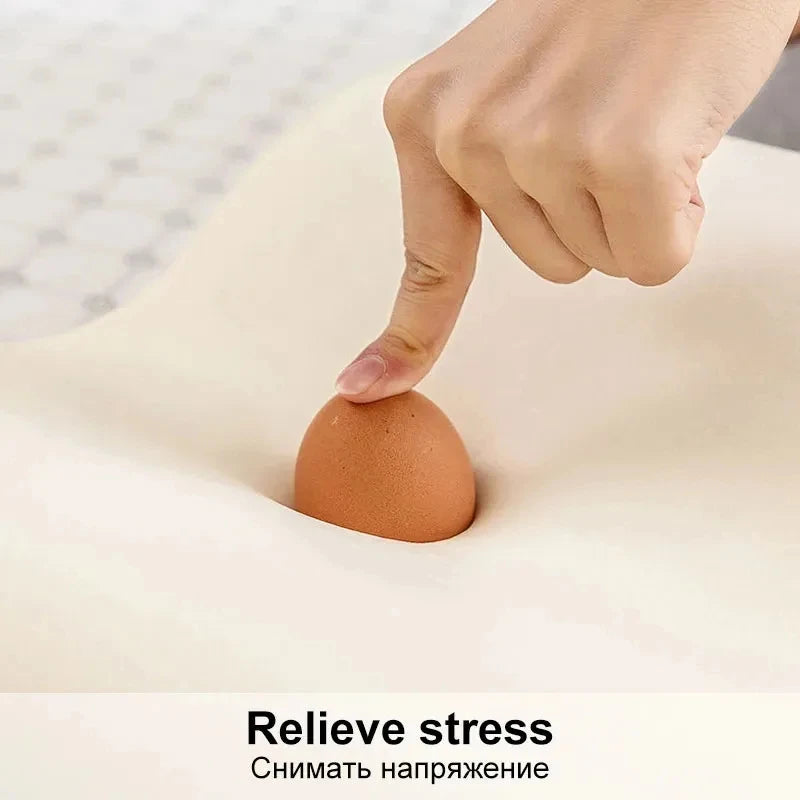 Poduszka Ortopedyczna Z Pianki Memory | Wsparcie Szyi I Ramion 0,8 kg 2