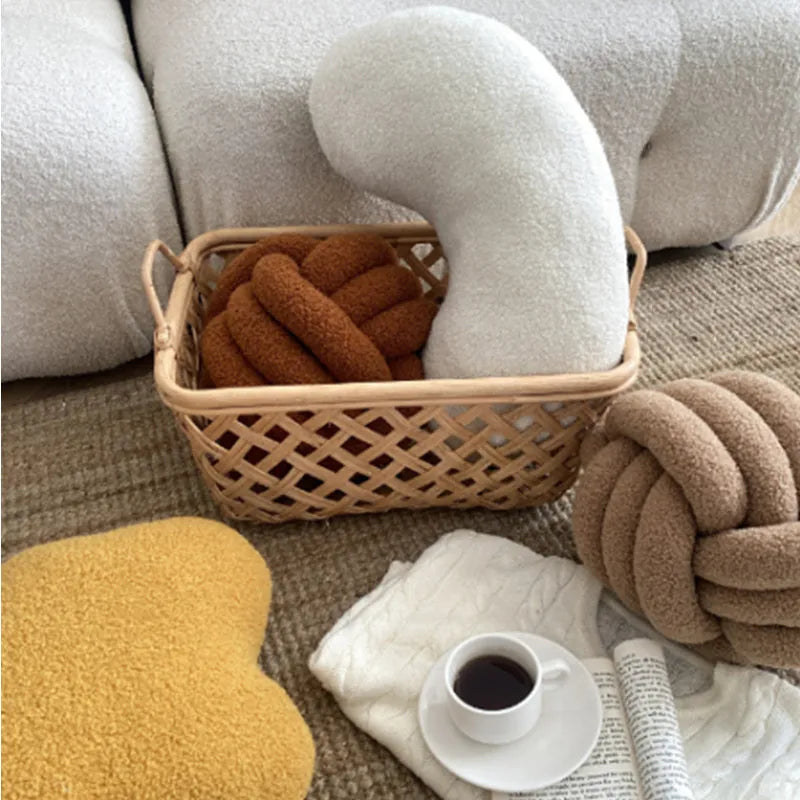 Poduszka Wełniana | Miękka i Elastyczna 0,5 kg | Idealna do Spania i Dekoracji 3