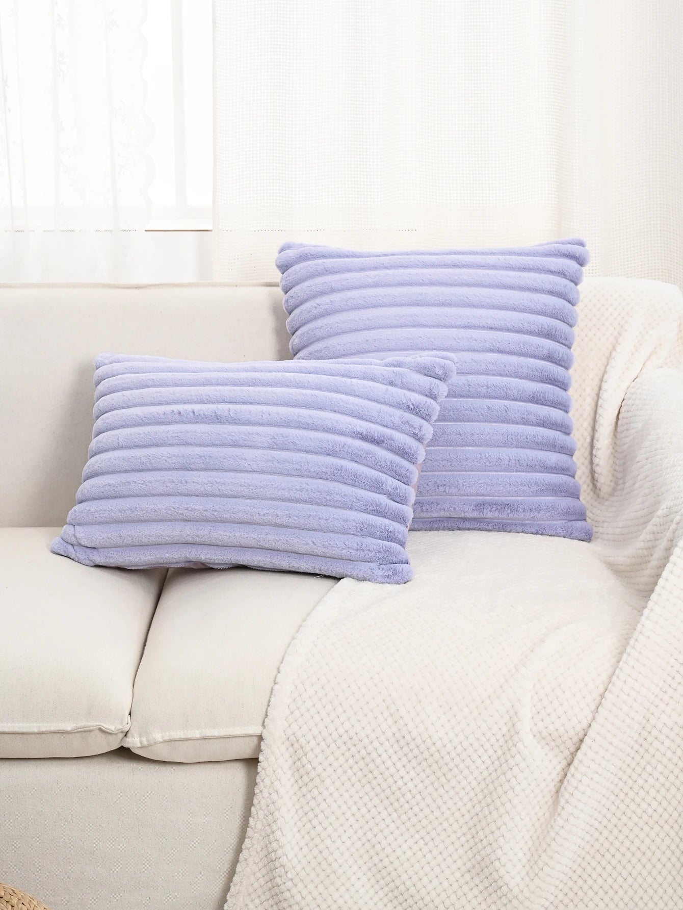 Poszewka na poduszkę z futra faux | 30x50 cm 13