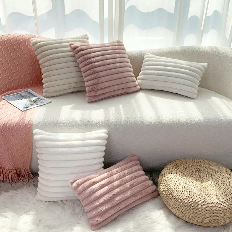 Poszewka na poduszkę z futra faux | 30x50 cm 2