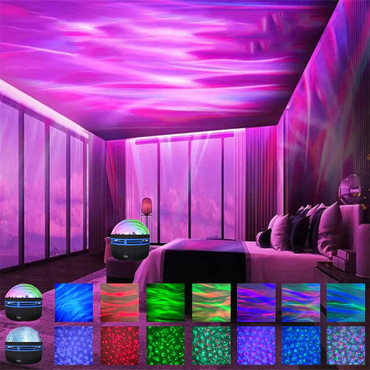 Projektor Świetlny Auroralight | Efekt Zorzy Polarnej 1kg 3