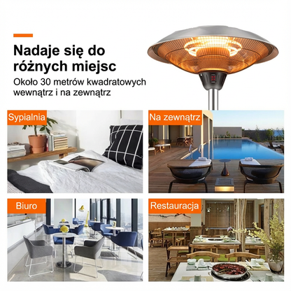 Promiennik tarasowy | Ogrzewanie podczerwienią 10 kg 1