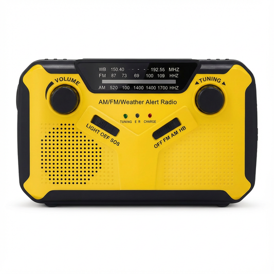 Radio Alarmowe Nirox | Funkcja SOS i Alerty Pogodowe 0.5kg 0