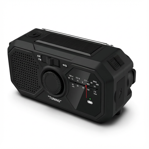 Radio Turystyczne Zeta | Wbudowana Latarka LED | 0.5 kg 0