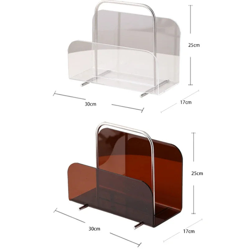 Regał Metalowy Na Książki | Nowoczesny Design 1,5 kg 4