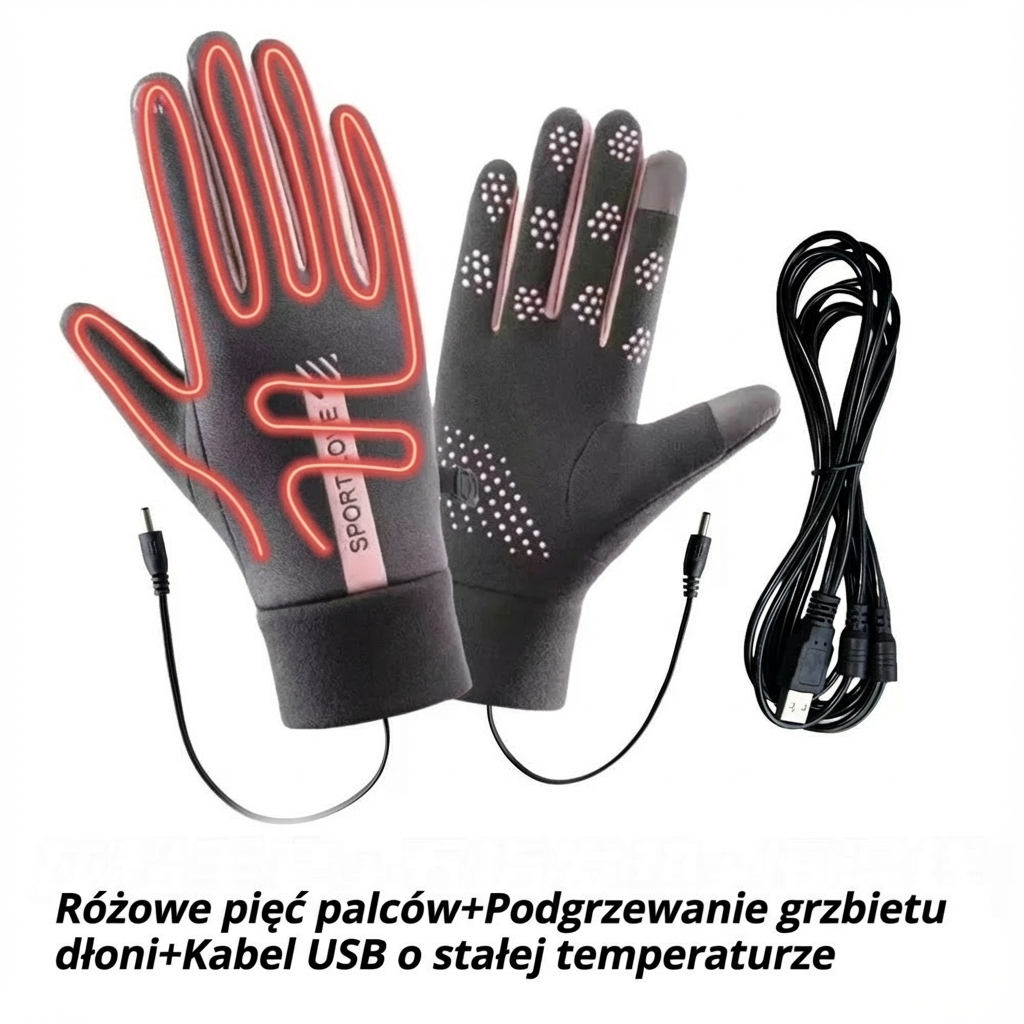 Rękawice Grzewcze ThermoGrip | Ogrzewanie Palców 0,5 kg 5