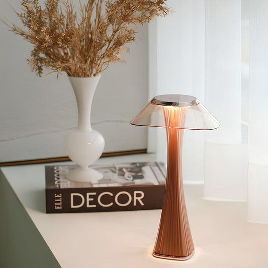 Rzeźbiona Lampa Bezprzewodowa | Elegancki Design, Wybór Kolorów Oświetlenia 0