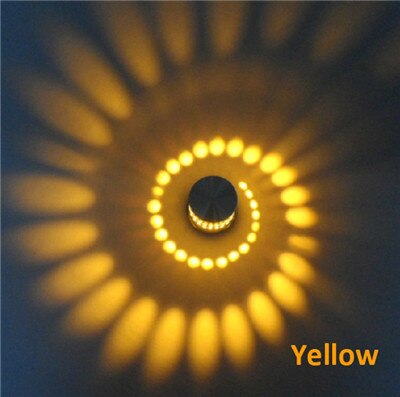 Spiralna Lampa Sufitowa LED | Nowoczesne Oświetlenie Sufitowe z Możliwością Montażu na Ścianach 11