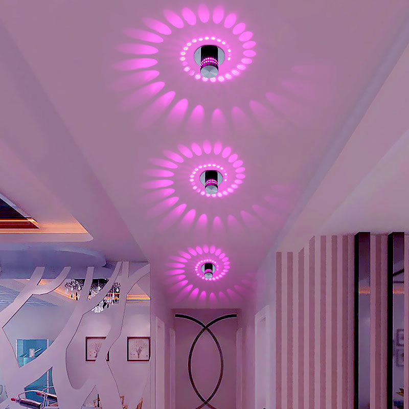 Spiralna Lampa Sufitowa LED | Nowoczesne Oświetlenie Sufitowe z Możliwością Montażu na Ścianach 2