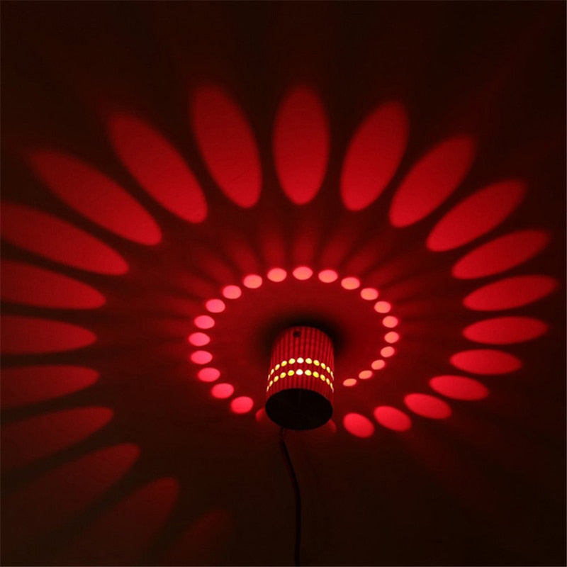 Spiralna Lampa Sufitowa LED | Nowoczesne Oświetlenie Sufitowe z Możliwością Montażu na Ścianach 6