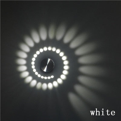 Spiralna Lampa Sufitowa LED | Nowoczesne Oświetlenie Sufitowe z Możliwością Montażu na Ścianach 7