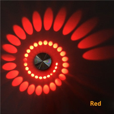 Spiralna Lampa Sufitowa LED | Nowoczesne Oświetlenie Sufitowe z Możliwością Montażu na Ścianach 9