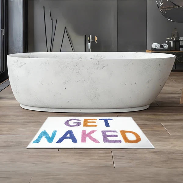 Mata łazienkowa "GET NAKED"