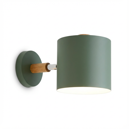 Sveno | Lampa Ścienna | Metal i Drewno 1.5kg 0