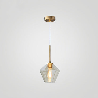Szklana Lampa Wisząca Industrialna z Przezroczystym Kloszem – Lampa do Salonu E27, 220V, Elegancki Design 10