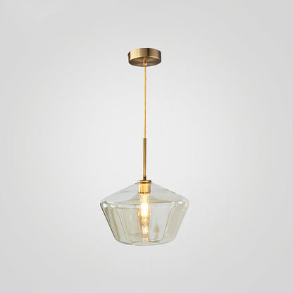 Szklana Lampa Wisząca Industrialna z Przezroczystym Kloszem – Lampa do Salonu E27, 220V, Elegancki Design 13