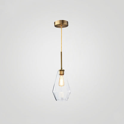 Szklana Lampa Wisząca Industrialna z Przezroczystym Kloszem – Lampa do Salonu E27, 220V, Elegancki Design 7