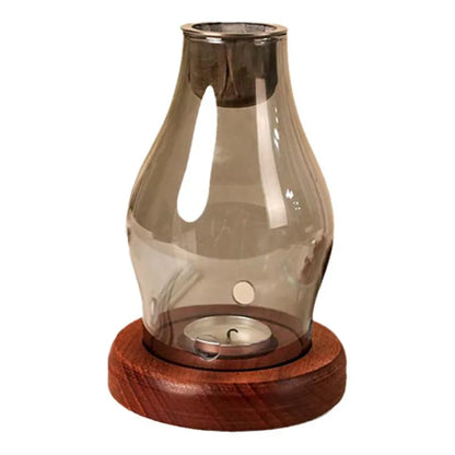 Szklany Świecznik | Żaroodporne Szkło 0,5 kg 4