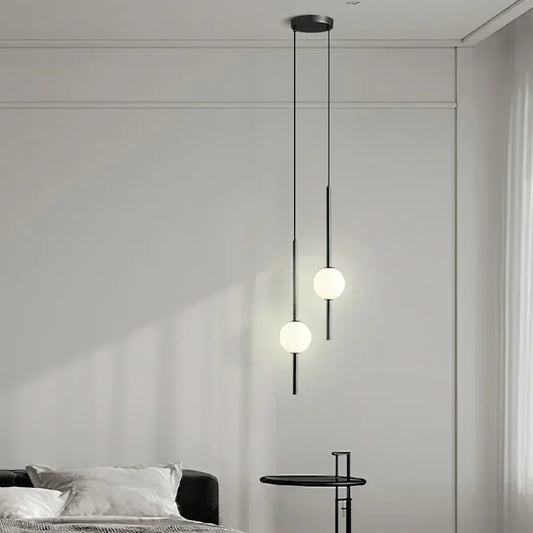 Szklany Żyrandol Do Salonu | Minimalistyczny Design 0,5 kg 0