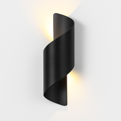 TwistGlow Lampa Ścienna LED | Wodoodporna IP65 0.5kg 0