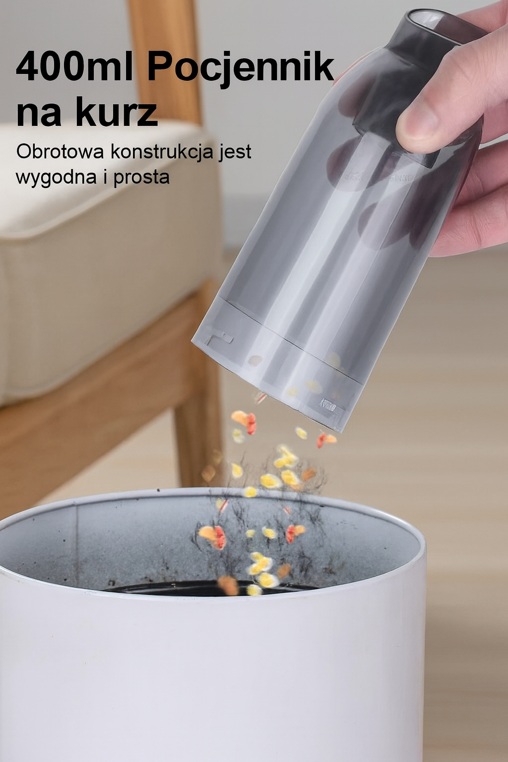 VacMaster GO | Bezprzewodowy odkurzacz do auta  | 95 000PA 6