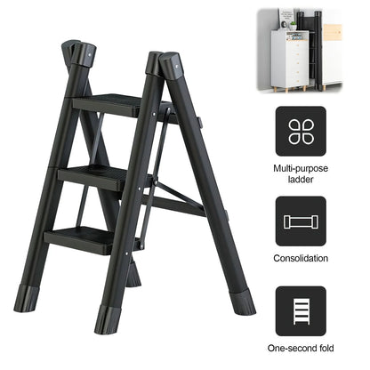 Wielofunkcyjna Drabina Składana | Nośność 120kg, Waga 5kg 6