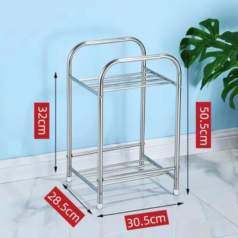 Wielopoziomowy Stojak Łazienkowy | Stal Węglowa 0,5 kg 6