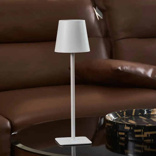 Wysoka Lampa Stołowa Bezprzewodowa z Regulacją Jasności | Wodoodporna, Dotykowa Lampa LED do Wnętrz i na Zewnątrz 0
