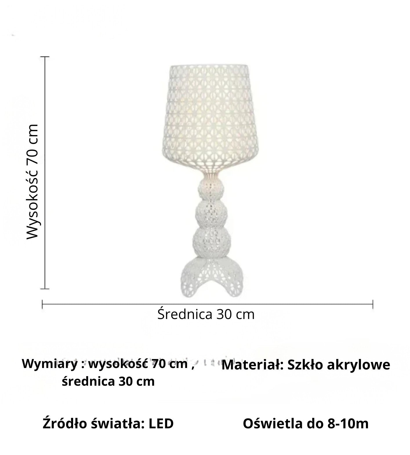 Stehlampe KABUKI | Elegantes Design, 1,65 kg