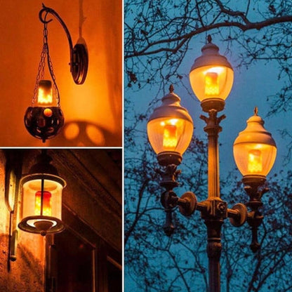 Żarówka LED z efektem płomienia | Realistyczny efekt płomienia 0,2 kg 4