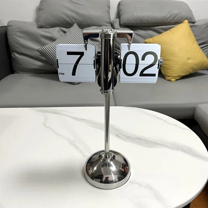 Zegar Flip Page Vintage | Automatyczne Przewracanie Stron 0,36 kg 13