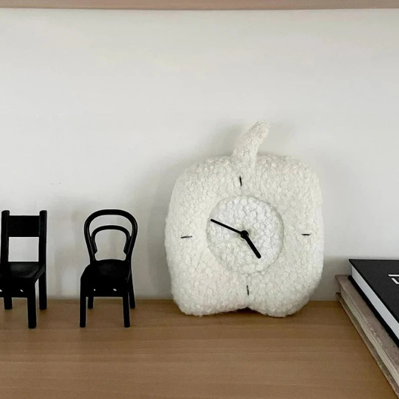 Zegar Ścienny Z Tkaniny | Kreatywny Design 0.5kg do Salonu 0