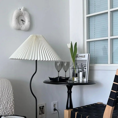 Zegar Ścienny Z Tkaniny | Kreatywny Design 0.5kg do Salonu 5