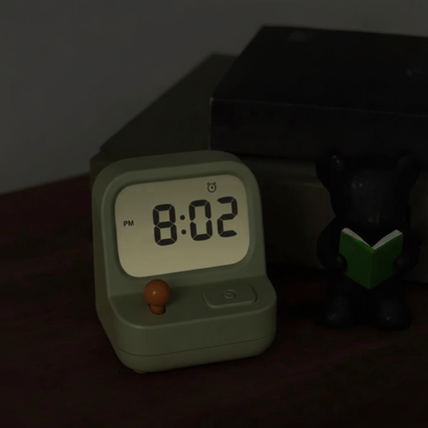 Mini Budzik Retro | Funkcja Drzemki