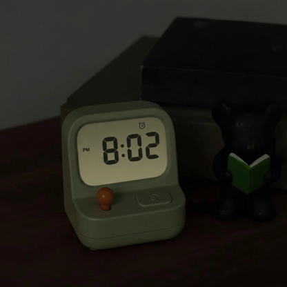 Mini Budzik Retro | Funkcja Drzemki