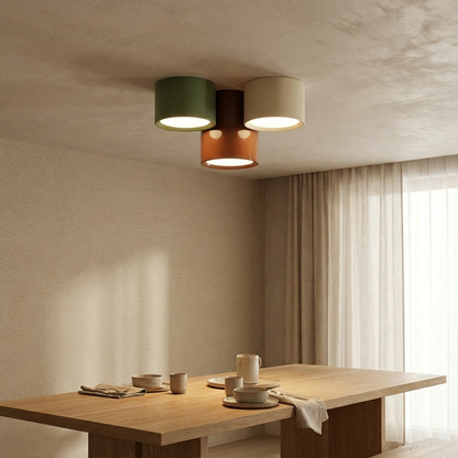 Nordycka lampa sufitowa LED | Minimalistyczny design 1,5 kg