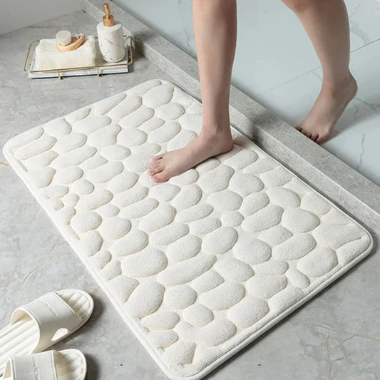 Soft bathroom mat