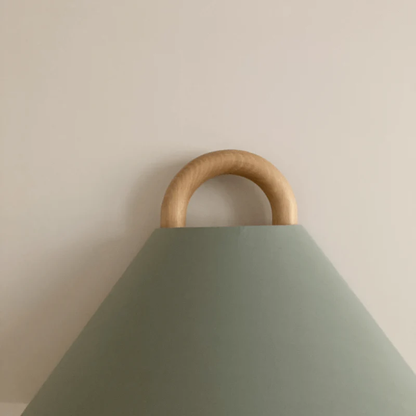 Nowoczesna Oryginalna Lampa Ścienna z Drewna