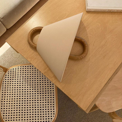 Nowoczesna Oryginalna Lampa Ścienna z Drewna