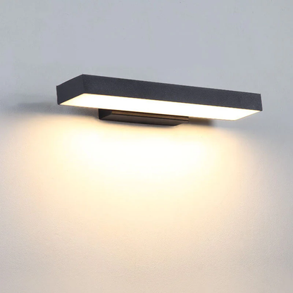 Moderna arandela de parede LED minimalista e à prova de água