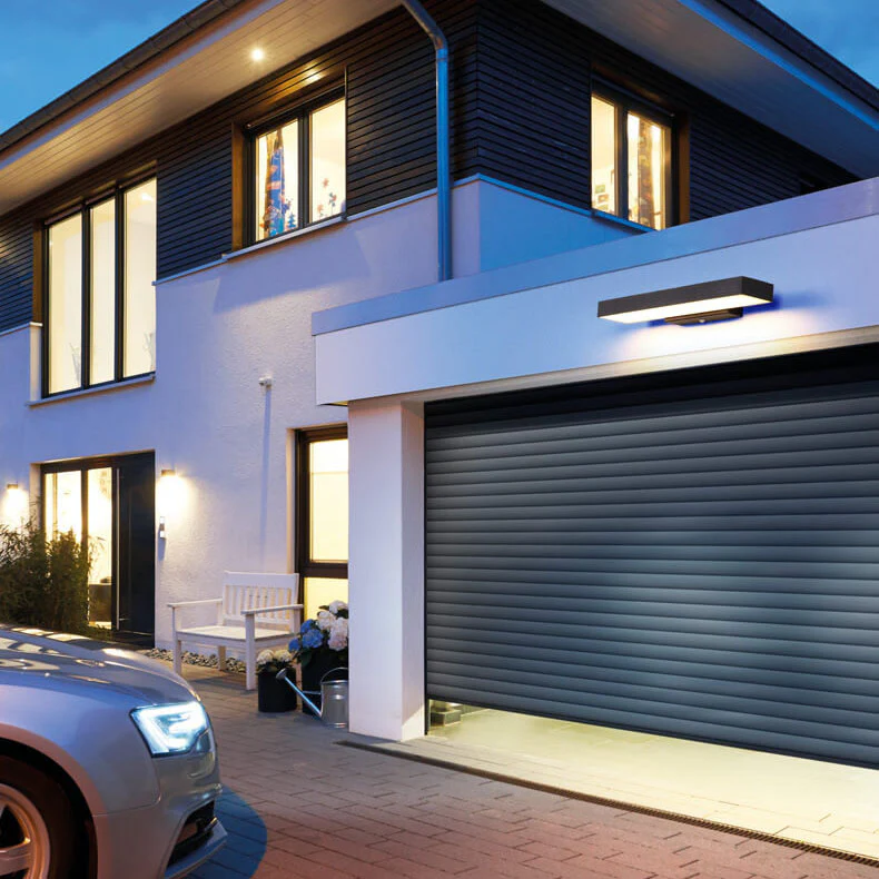 Moderna arandela de parede LED minimalista e à prova de água